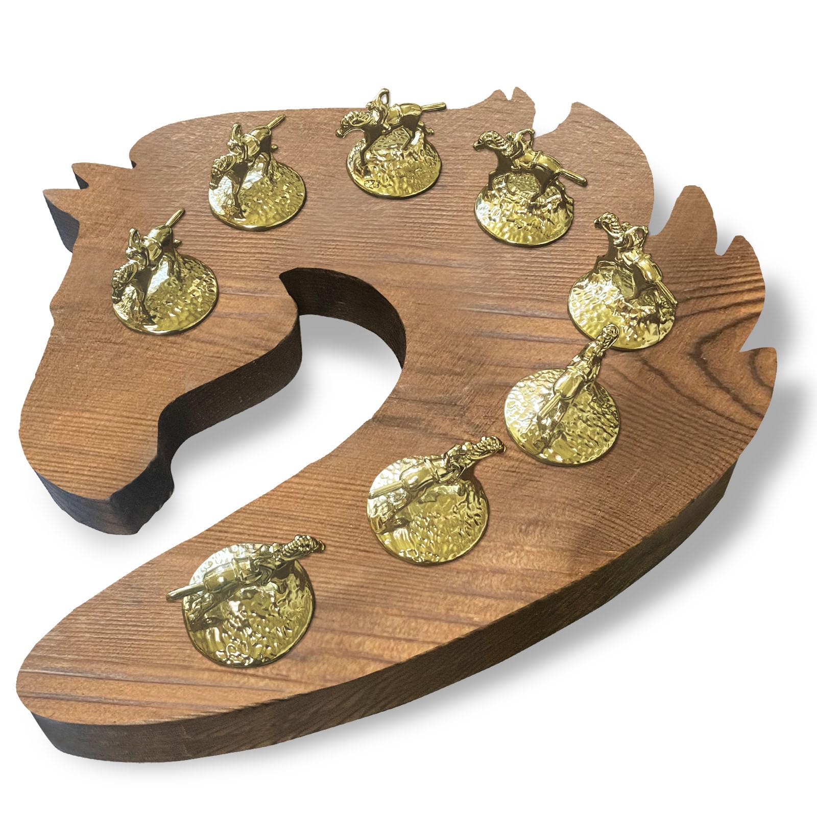 Stopper Display for Blantons Bourbon Stopper Display,Display Compatible with Blantons Bourbon Whiskey Horse Wine Cork Stopper Display Shelf (No Cork Included)