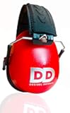 DECIBEL DEFENSE Professional Safety Ear Muffs 37dB NRR - The HIGHEST Rated & MOST COMFORTABLE Ear Protection for Shooting & Industrial Use - PROFESSIONAL HEARING PROTECTION (SAFETY RED)