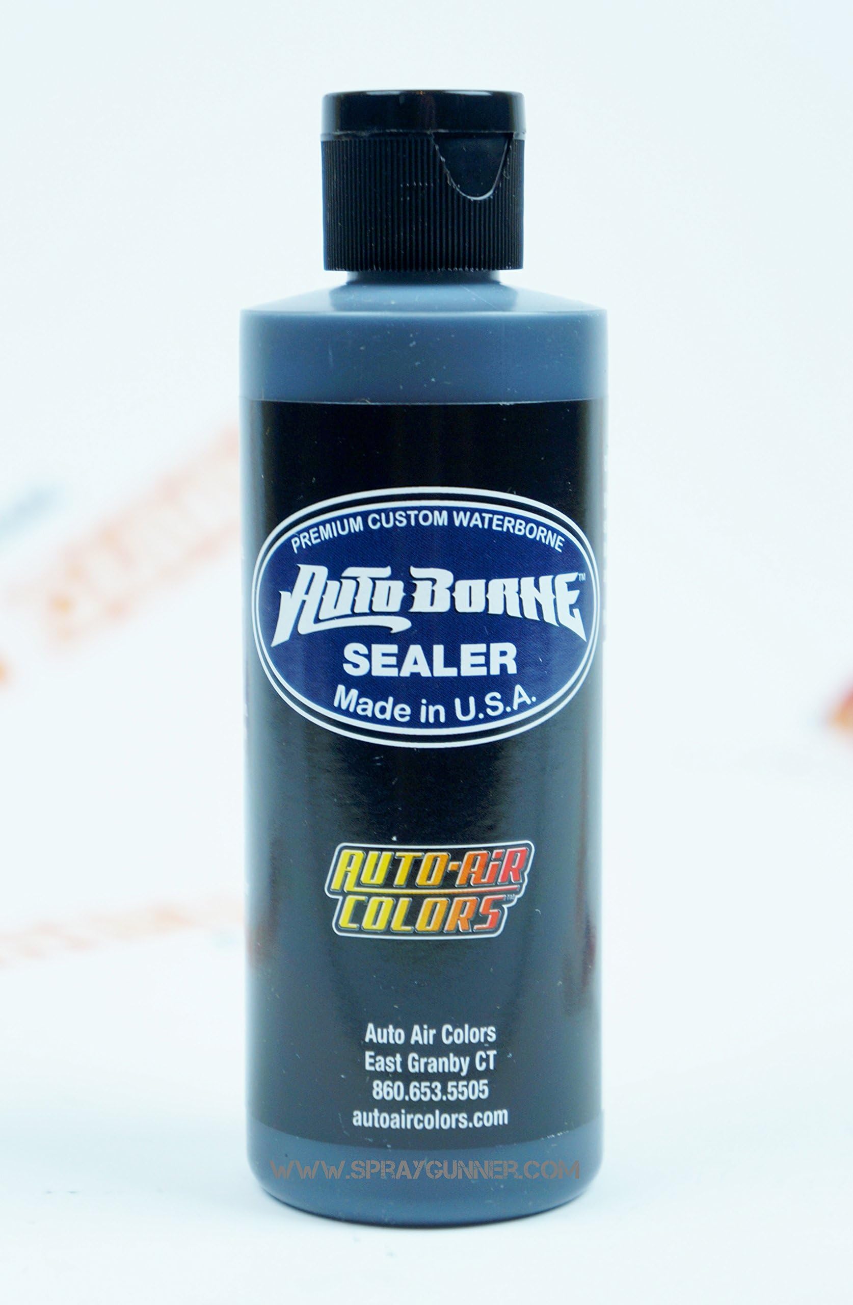 Createx Colors Auto-Air Auto Borne Sealer Black 6002 2oz Airbrush & Custom Paints. by SprayGunner