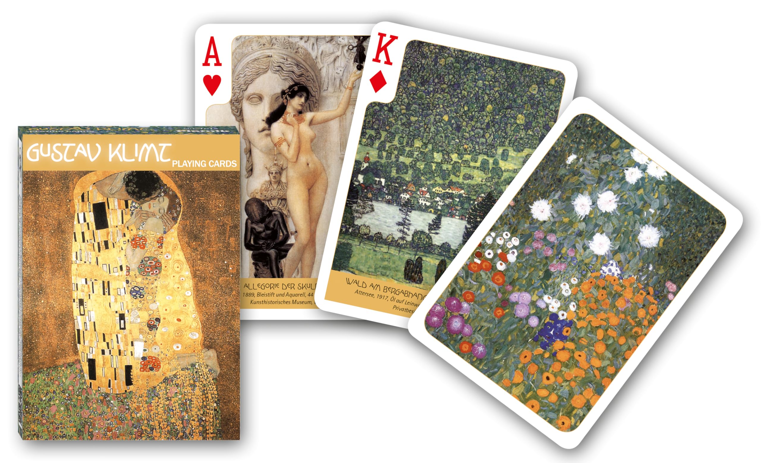 Piatnik 1615 "Klimt Card Game (110-Piece)