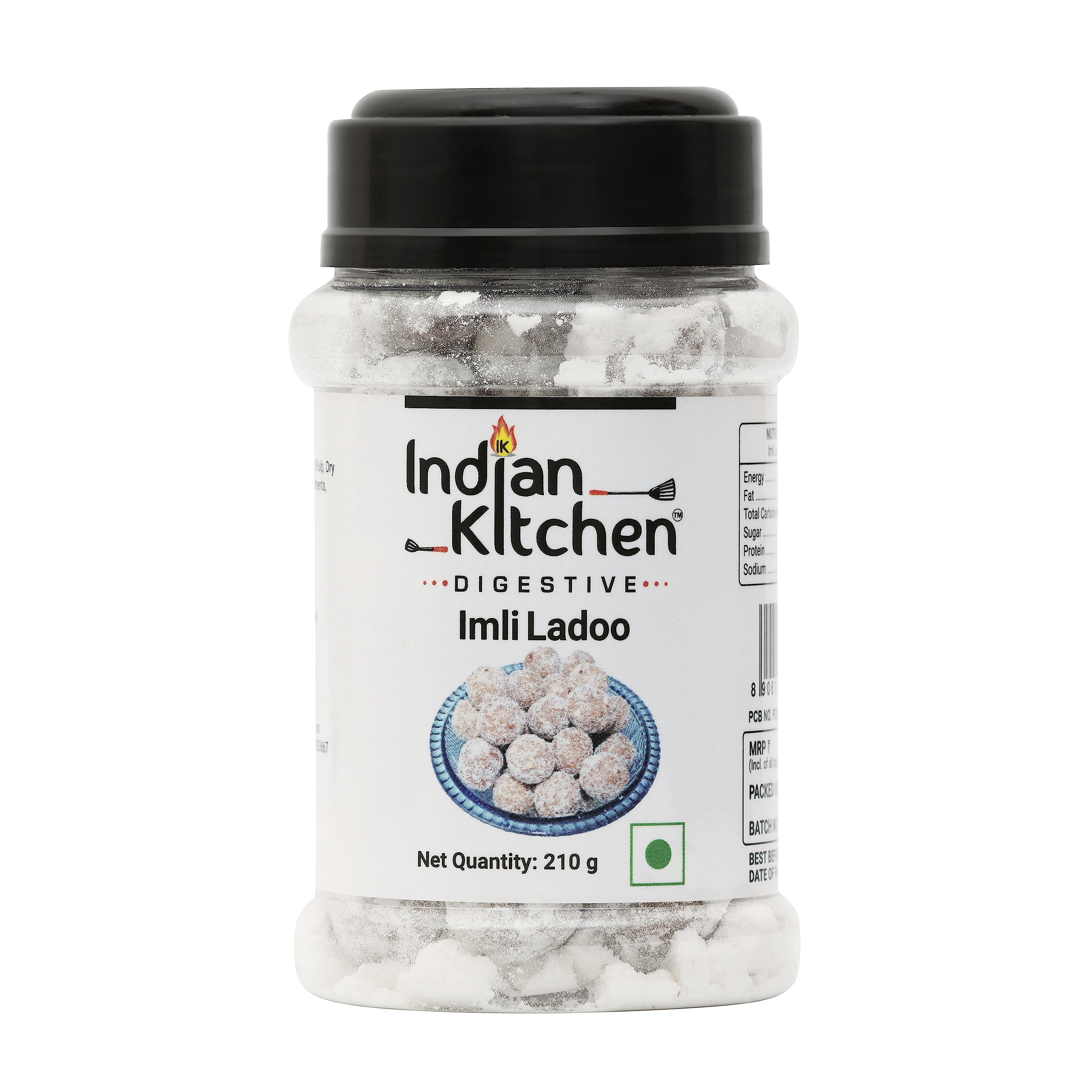 Indian Kitchen Imli Laddo 210 grams (Pack of 2) | Tasty and Digestive Mukhwas | Traditional Indian Pachak (420gm)