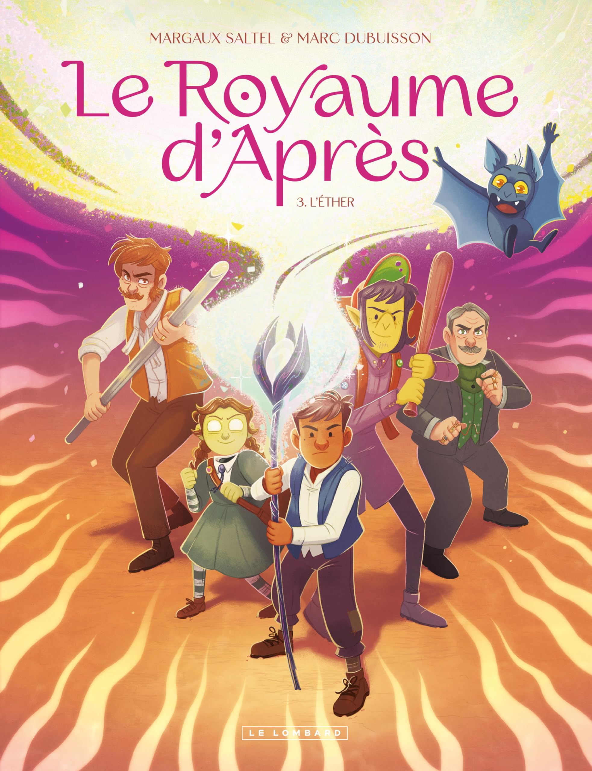 Le Royaume d'Après  - Tome 3 - L'Éther - Marc Dubuisson - Le Lombard Eds - cartonné - Bande dessinée jeunesse