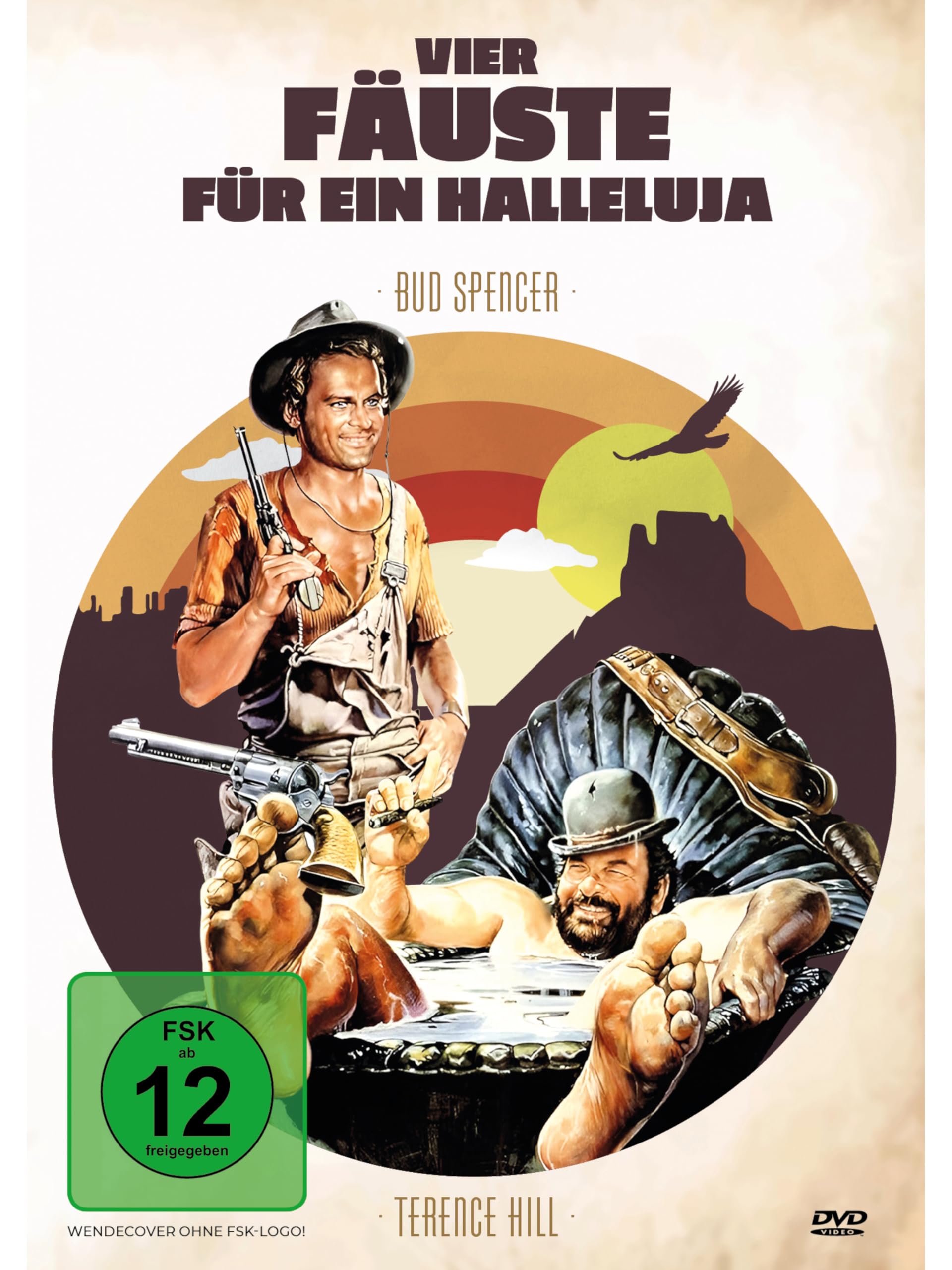 Vier Fäuste für ein Halleluja – Der legendäre Bud Spencer & Terence Hill Western-Klassiker (1971) in neu restaurierter Fassung auf DVD [WME Film Klassiker]