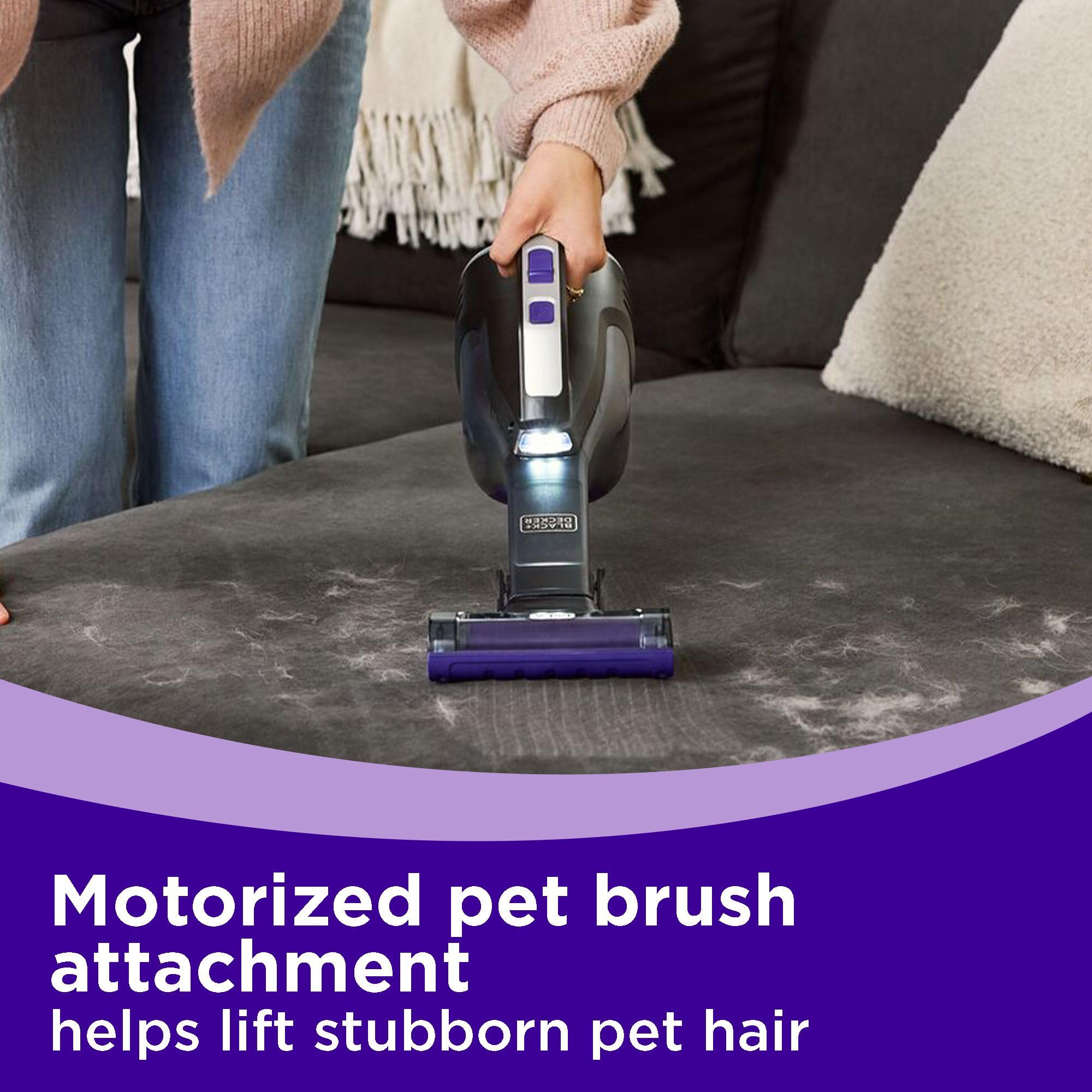 BLACK+DECKER Dustbuster Pet Hair Vacuum - Cordless & Portable -4 BLACK+DECKER Dustbuster Pet Hair Vacuum - Cordless & Portable -4