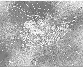 Harry Potter Marauders Map Paper Print (80cm x 60cm) (Gray)