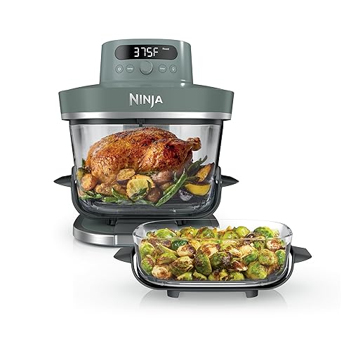 Ninja Crispi Pro 6-in-1 Glass Air Fryer | 450°F, Nontoxic,