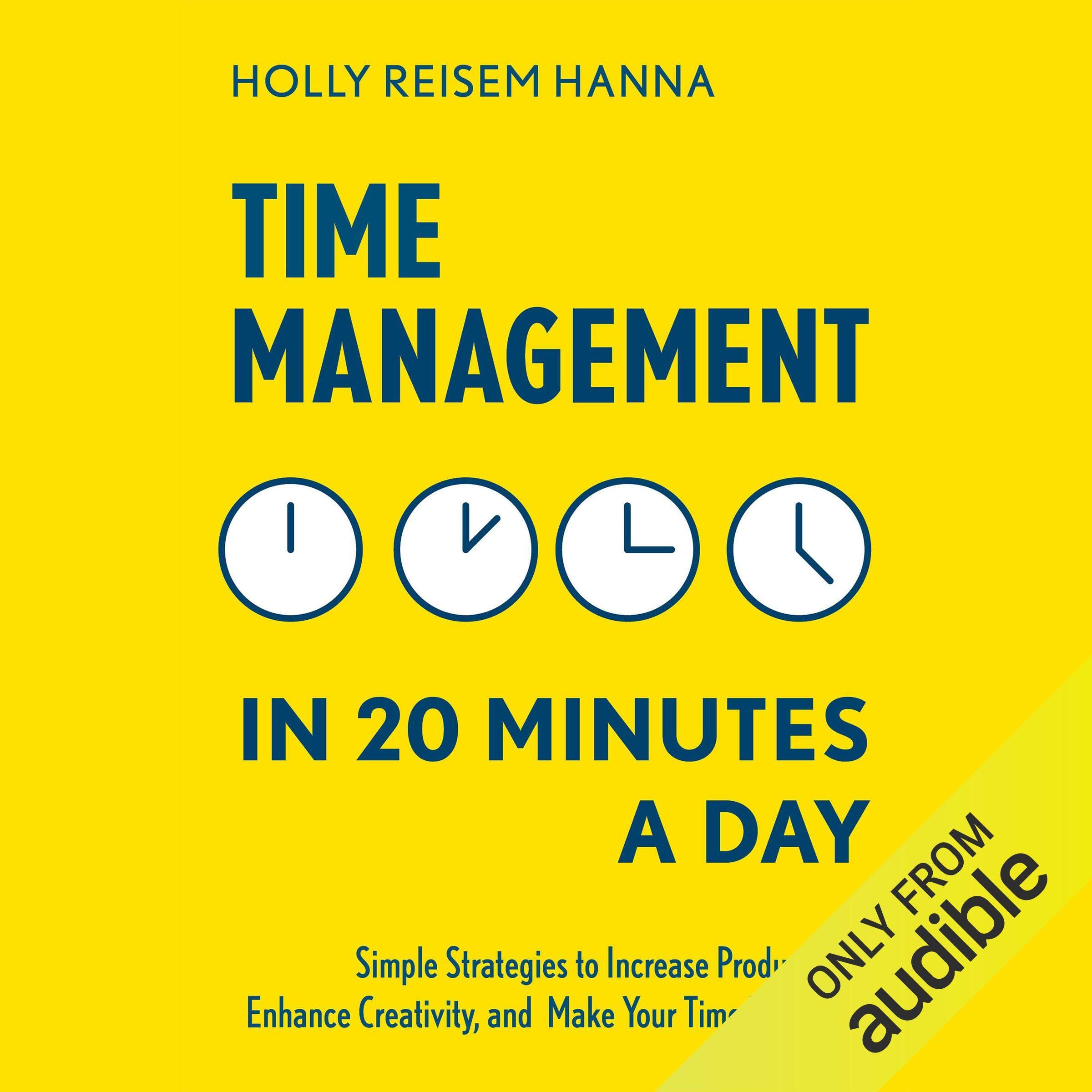Cover art for Time Management in 20 Minutes a Day