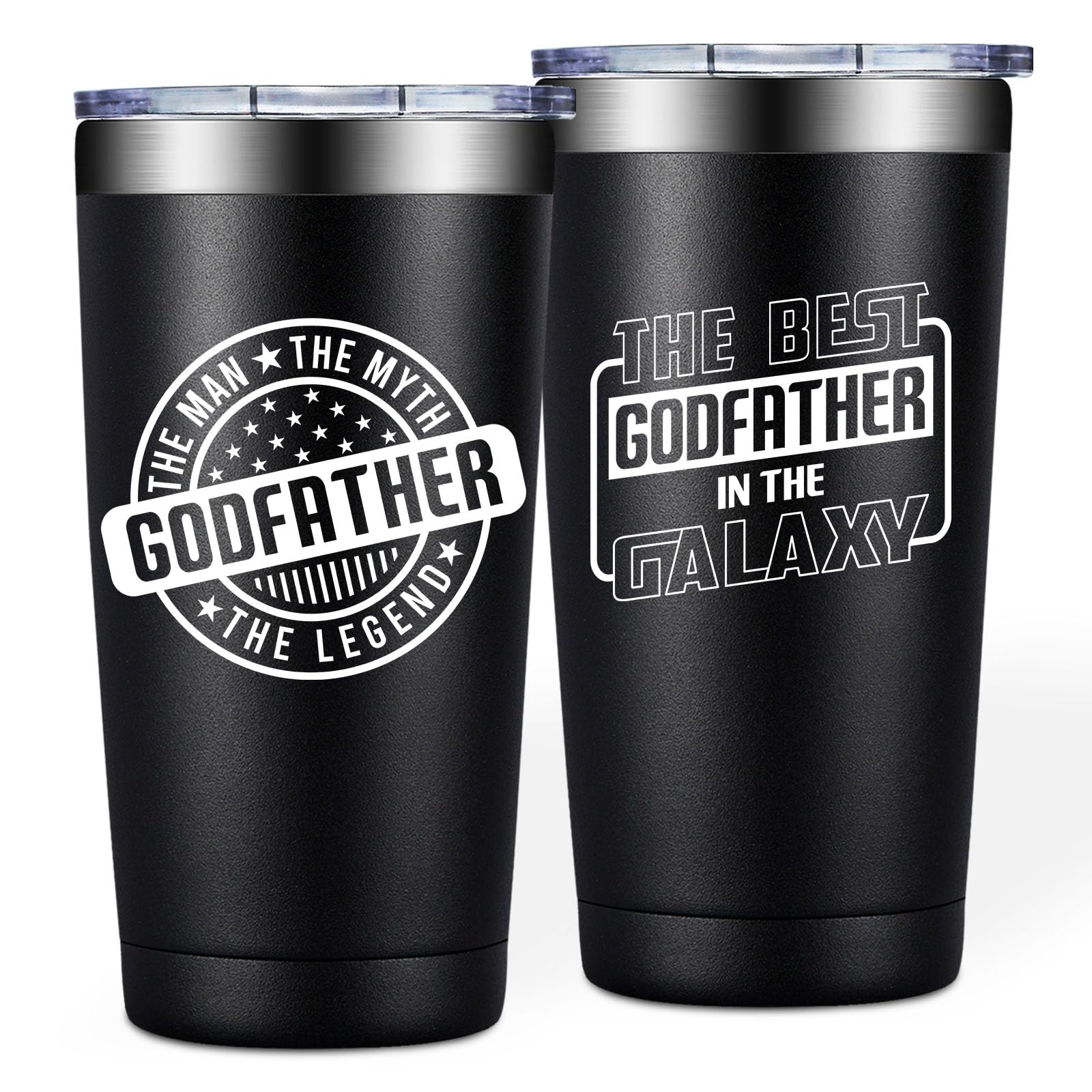 BIRGILT Godfather Gifts for Men, Godfather Proposal Gifts - 20oz Tumbler