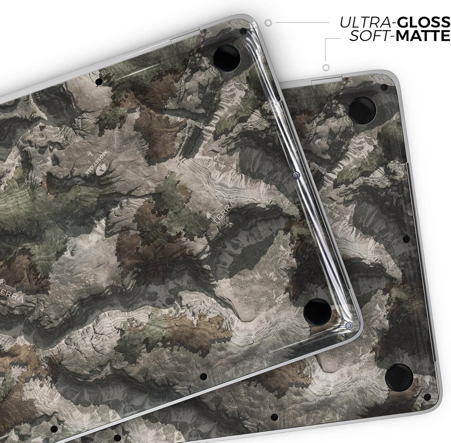DesignSkinz - Mossy Oak Elements Terra Gila Premium Full-Body Cover Wrap Decal Skin-Kit Compatible with MacBook Air 13” 2020 (A2179)