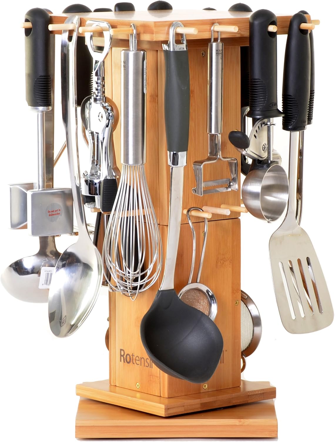 Rotating Kitchen Utensil Organizer. Rotating Utensil Holder