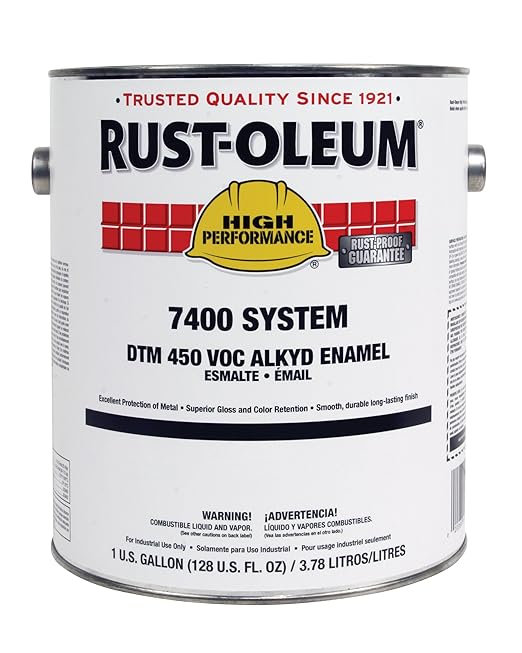 RustOleum 904402 Machine Tool Gray High Performance 7400 System 450