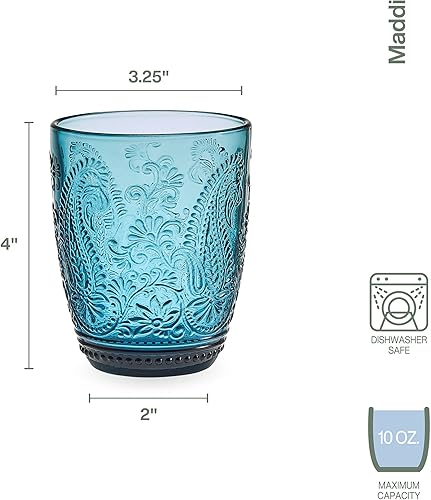 Miniatura 3 de Fitz and Floyd Maddi Rocks - Juego de 4 unidades, color índigo