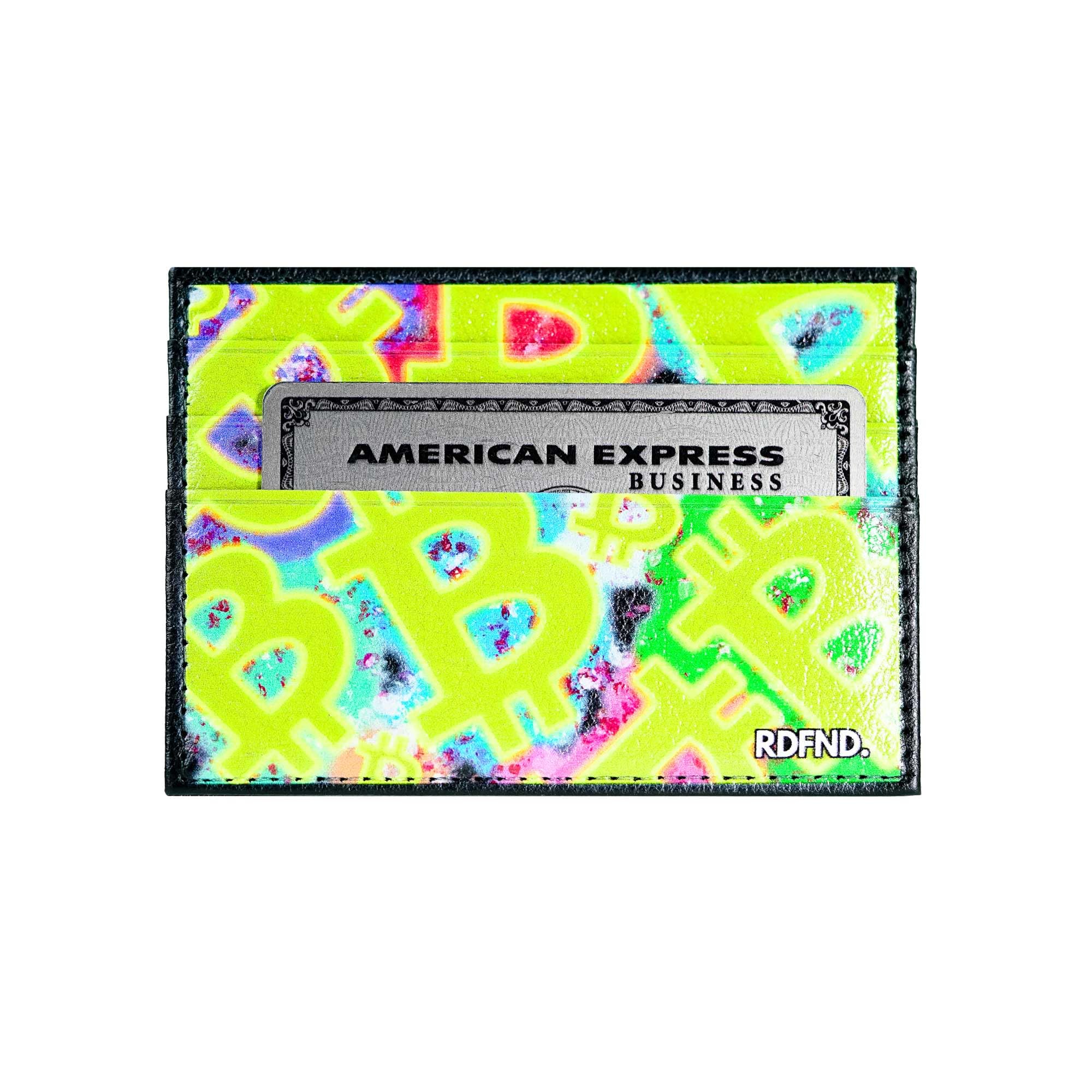 SIMPLYMDRN BIT-C - RDFND Minimalist Wallet - Credit Card Holder - Cool Wallet For Men - Faux Leather Thin Wallet - Ultra Slim