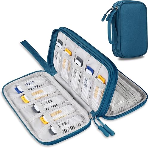 Miniatura 14 de Lacdo Estuche para unidad flash USB, organizador portátil de accesorios electrónicos para SanDisk/SamData/Samsung, memoria, USB, USB, USB, USB, USB,