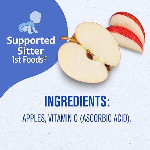 Miniatura 8 de Gerber 1st Foods - Alimento para bebés puré de manzana natural y sin OMG 2 unidades paquete de 8