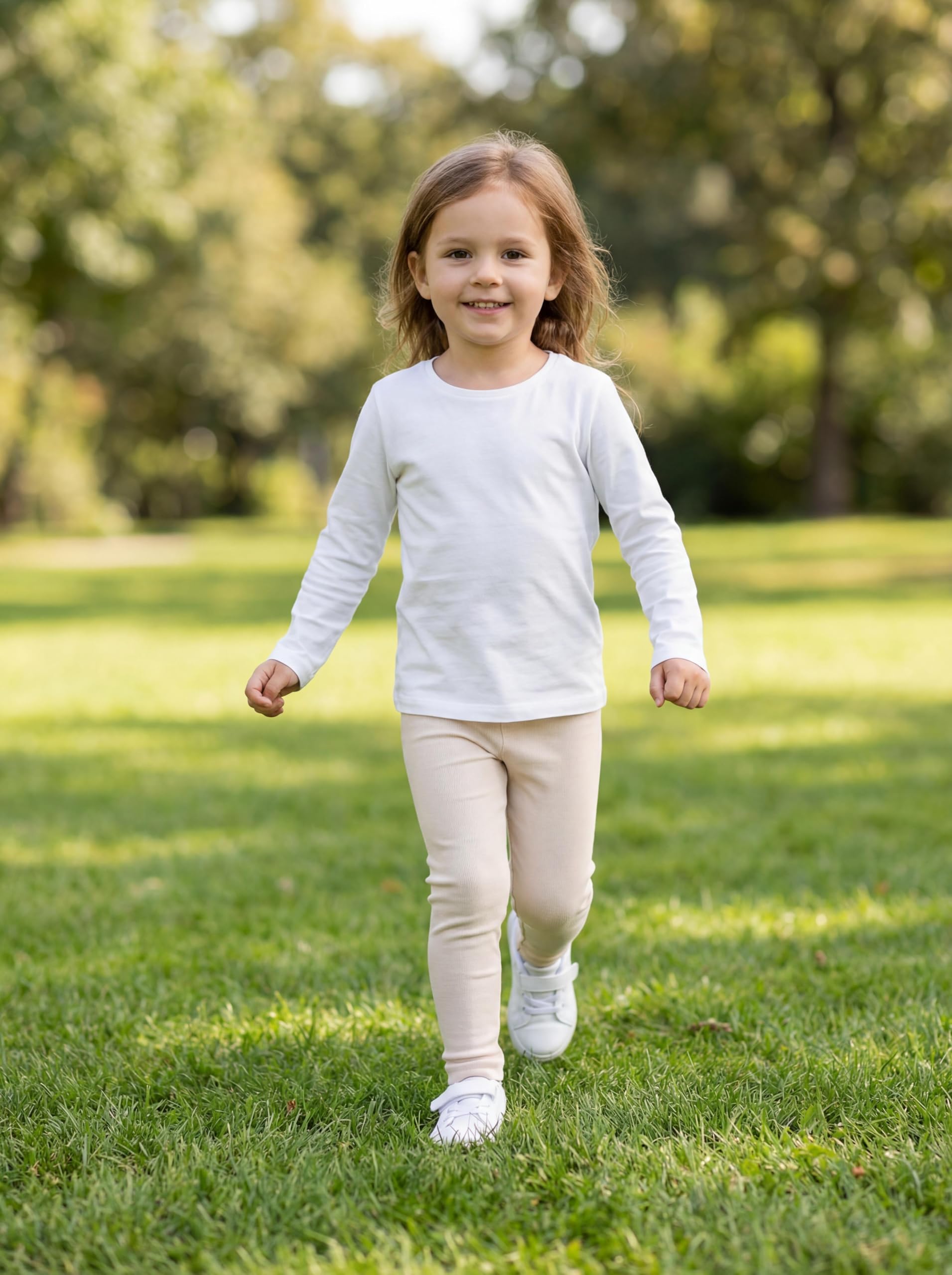 TupTam Leggings Bambina Lunghe 2er Pack Cotone Elastiche comode e opache