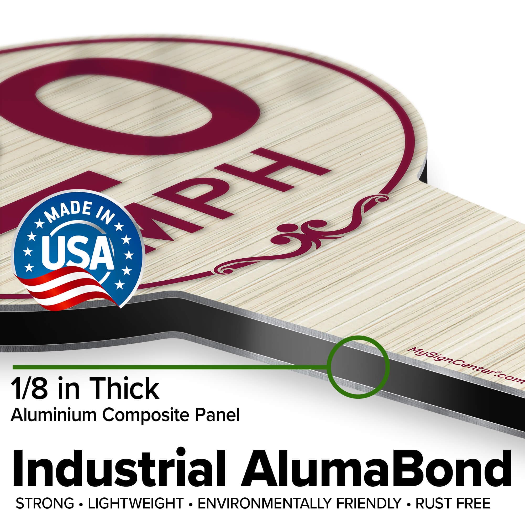 USA SPEED LIMIT20看板 Amazon.com: Speed Limit 20 MPH Sign, 12x18 Inches, Rust Free