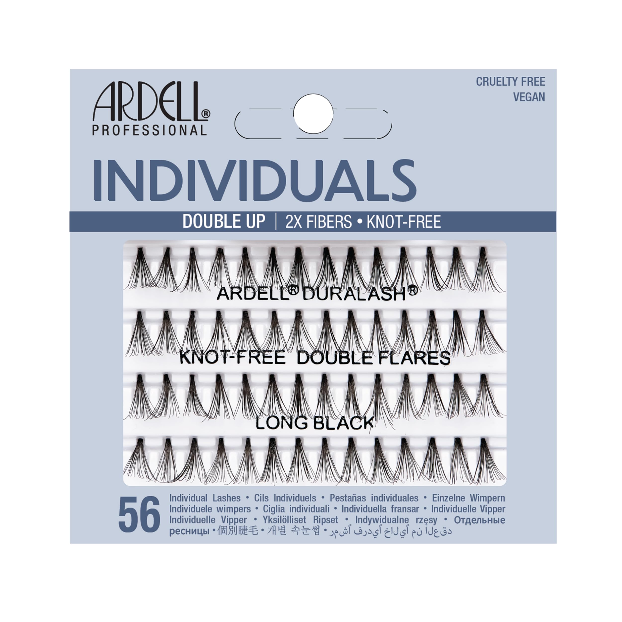 Double Up Individuals Knot-Free Long Black