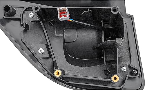 Miniatura 8 de Kool Vue - Espejo eléctrico para el lado del pasajero, sin calefacción, para Ford F-150 2015-2018, plegado manual con vidrio Spotter, sin luz de