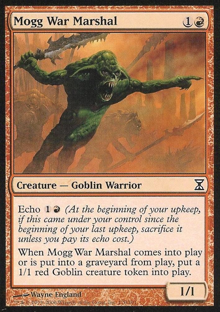 Magic The Gathering - Mogg War Marshal - Time Spiral