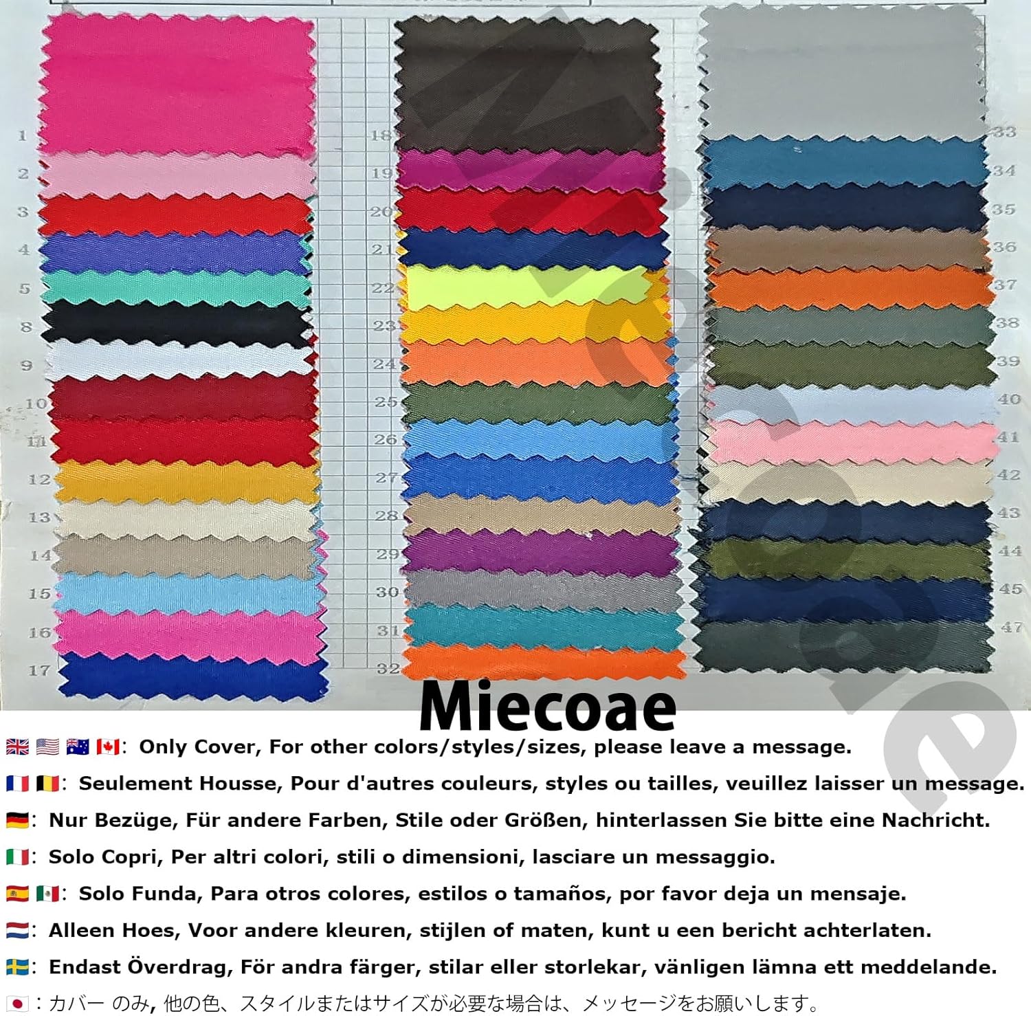 Custom Size Bench Cushion Cover for Seat Window Chair Sofa Couch Covers Indoor Outdoor Replacement Pads Furniture with Non-Slip Bottom Zipper 10cm-High 89% Waterproof(Navy Blue,130x60 cm)