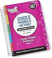 hand2mind Guided Phonics + Beyond Decodable Books Unit 6: Long Vowel Patterns, Science of Reading Kindergarten Phonics Readers