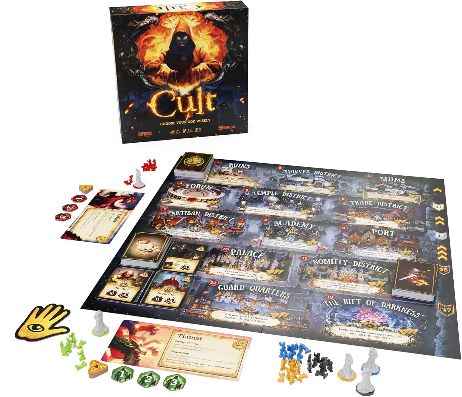 Cryptozoic Entertainment 27442CZE Cult: Choose Your God Wisely