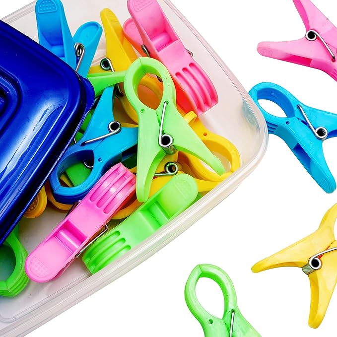 LivingBasics Heavy Duty Cloth Peg/Clothes Clip/Quilt Drying Pins/Pegs