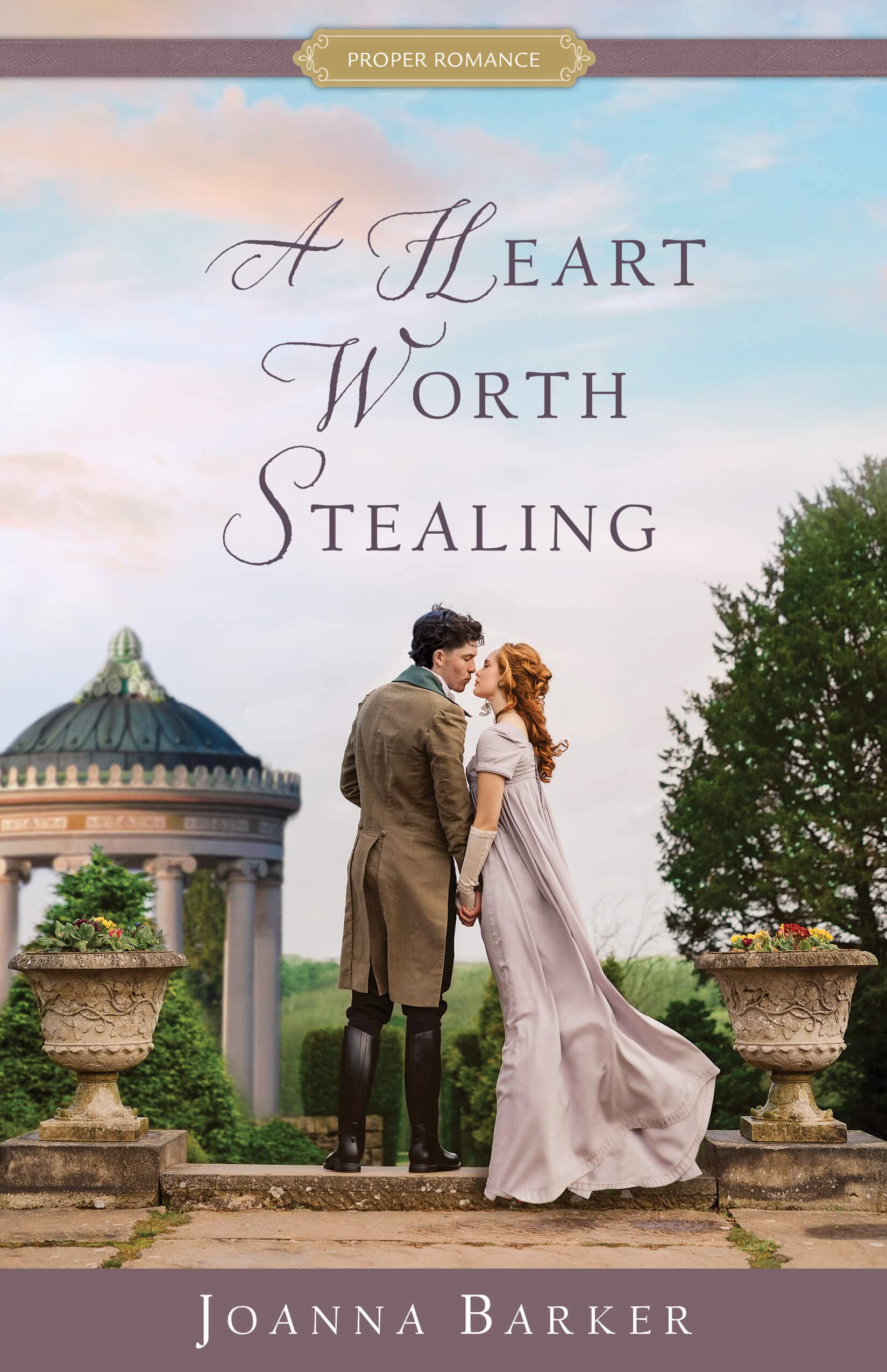 A Heart Worth Stealing (Proper Romance) - A Regency Romance Book - Partners in Crime Romance Trope