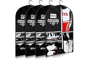 Cheer Girls' Waterproof Garment Bag for Cheerleading Dance Costumes and Uniforms