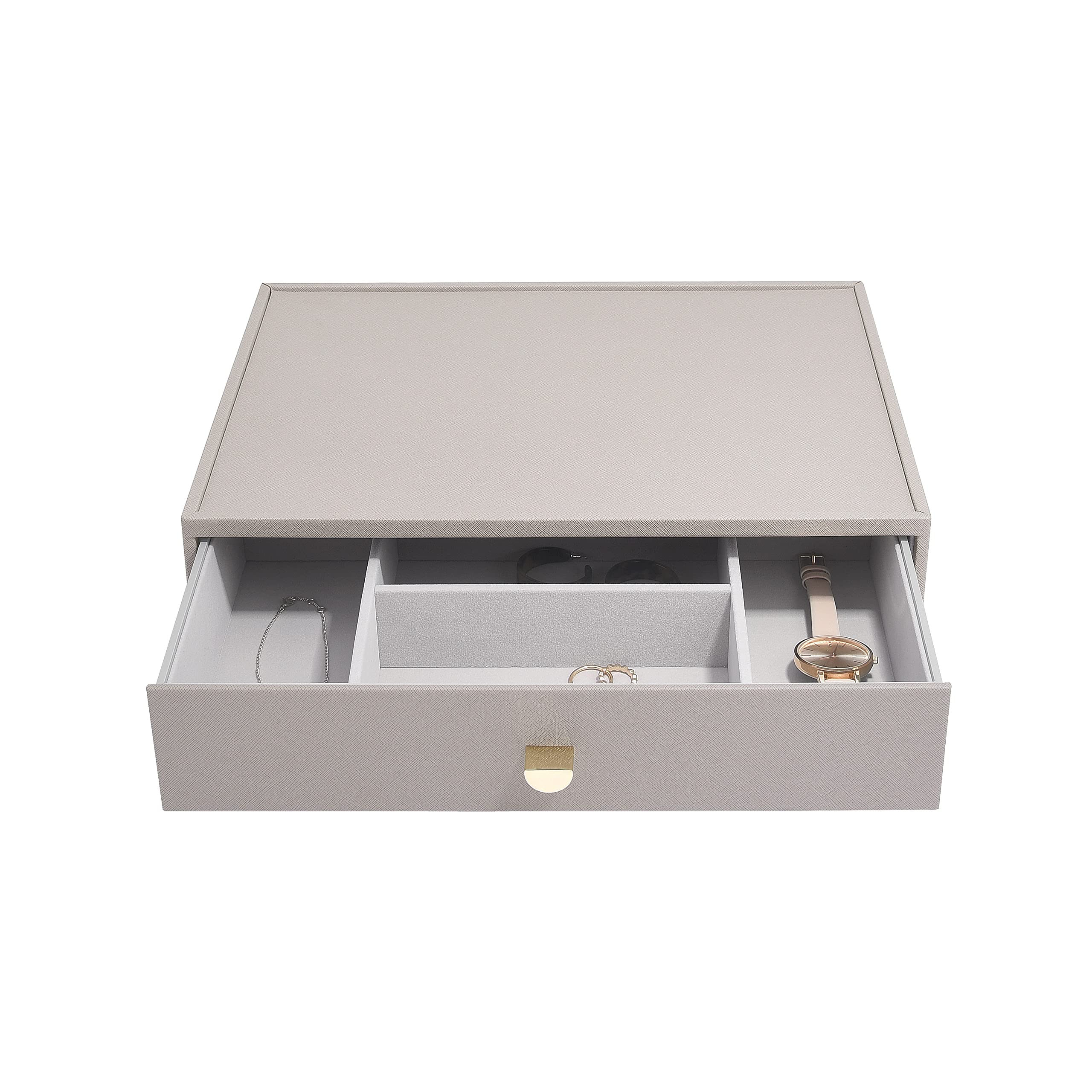 Stackers Taupe Supersize Accessory Drawer Layer