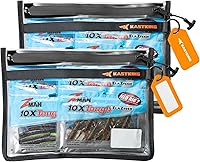 KastKing BaitShield Water-Resistant Fishing Tackle Bag - Durable, Sealed Edges, Large Capacity for Baits, Lures & Gear