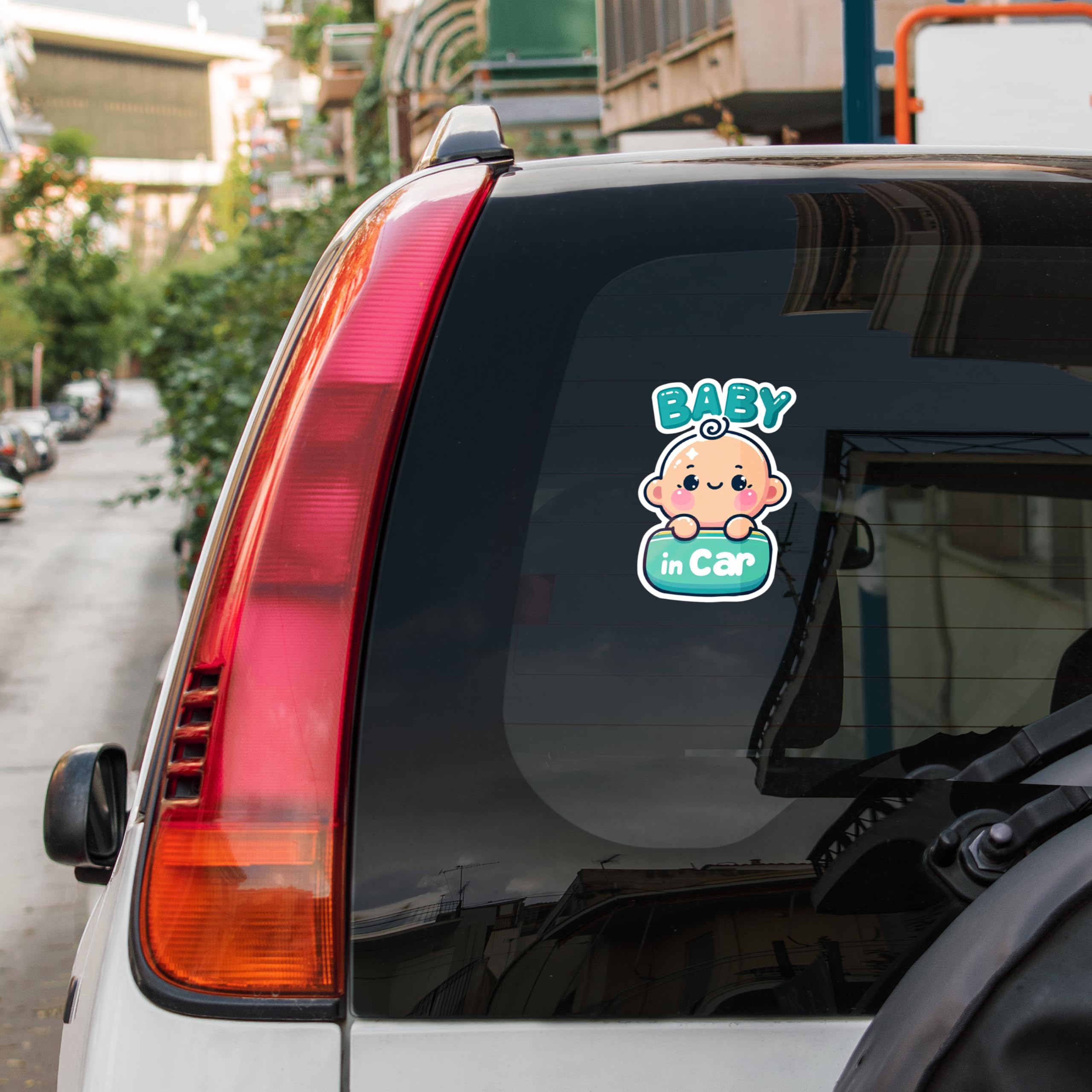 Baby in Car Sticker for Cars for Car Versatile Car Stickers and Decals Durable Car Sticker Set Durable — view 4