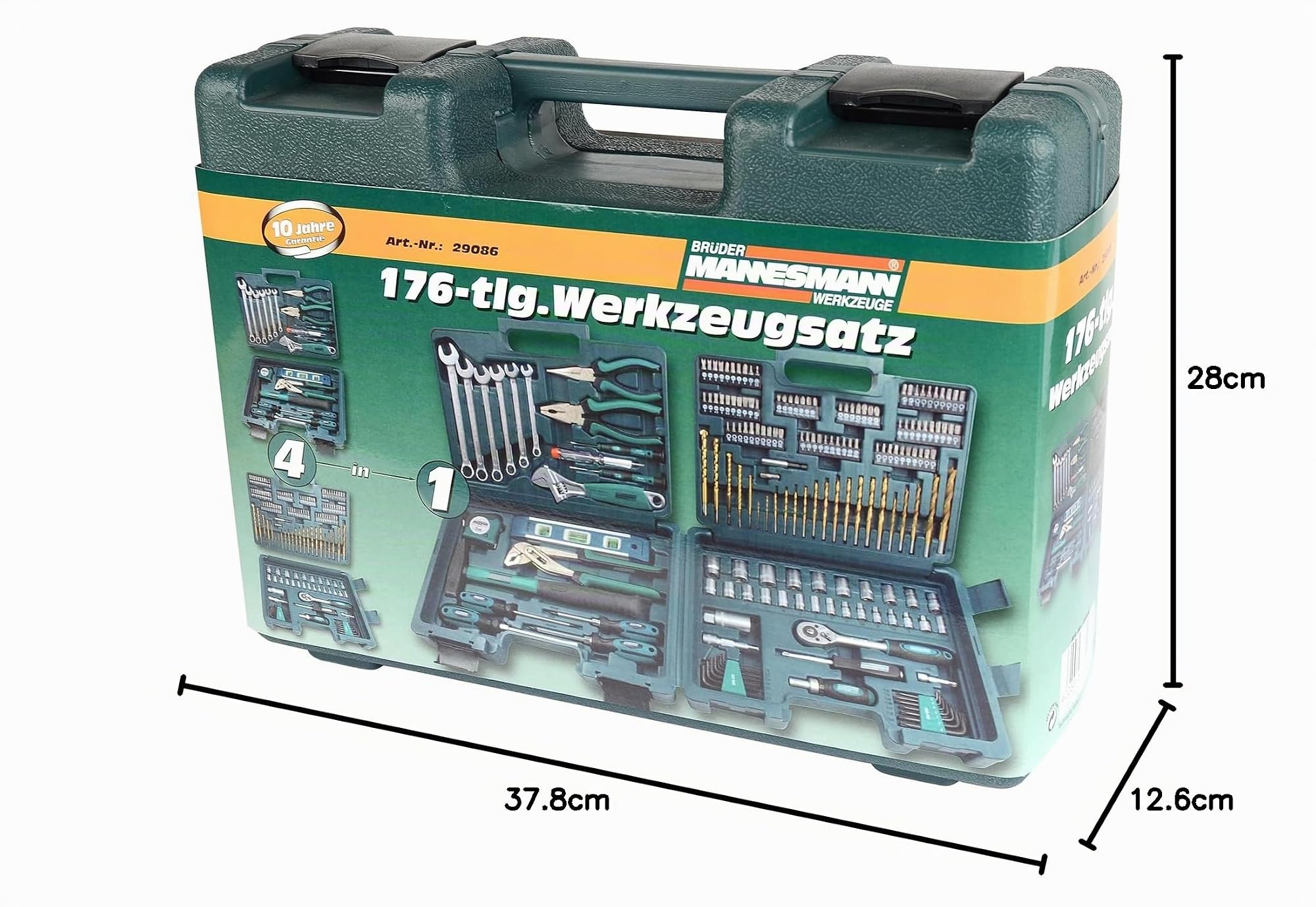 Mannesmann - M29086 – Set utensili 176 pz.
