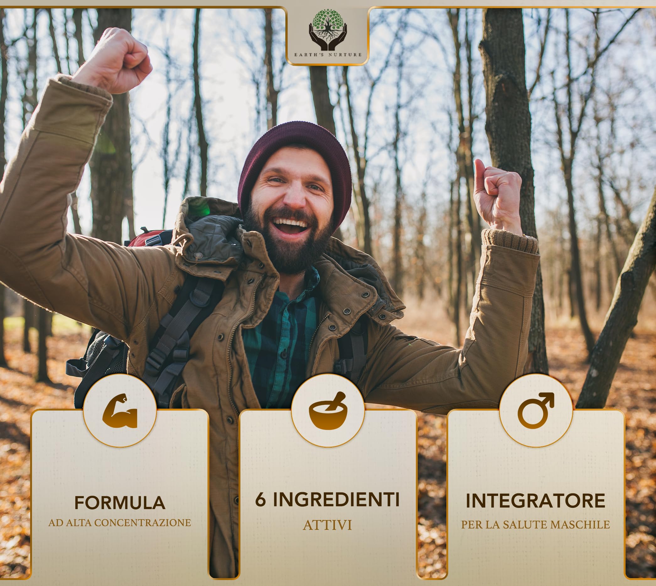 EN Prostata Integratore | 90 Prostata Capsule - ad Alto Dosaggio Con Licopene e Zinco | Non-OGM, Senza Glutine e Allergeni | Prodotto nel Regno Unito