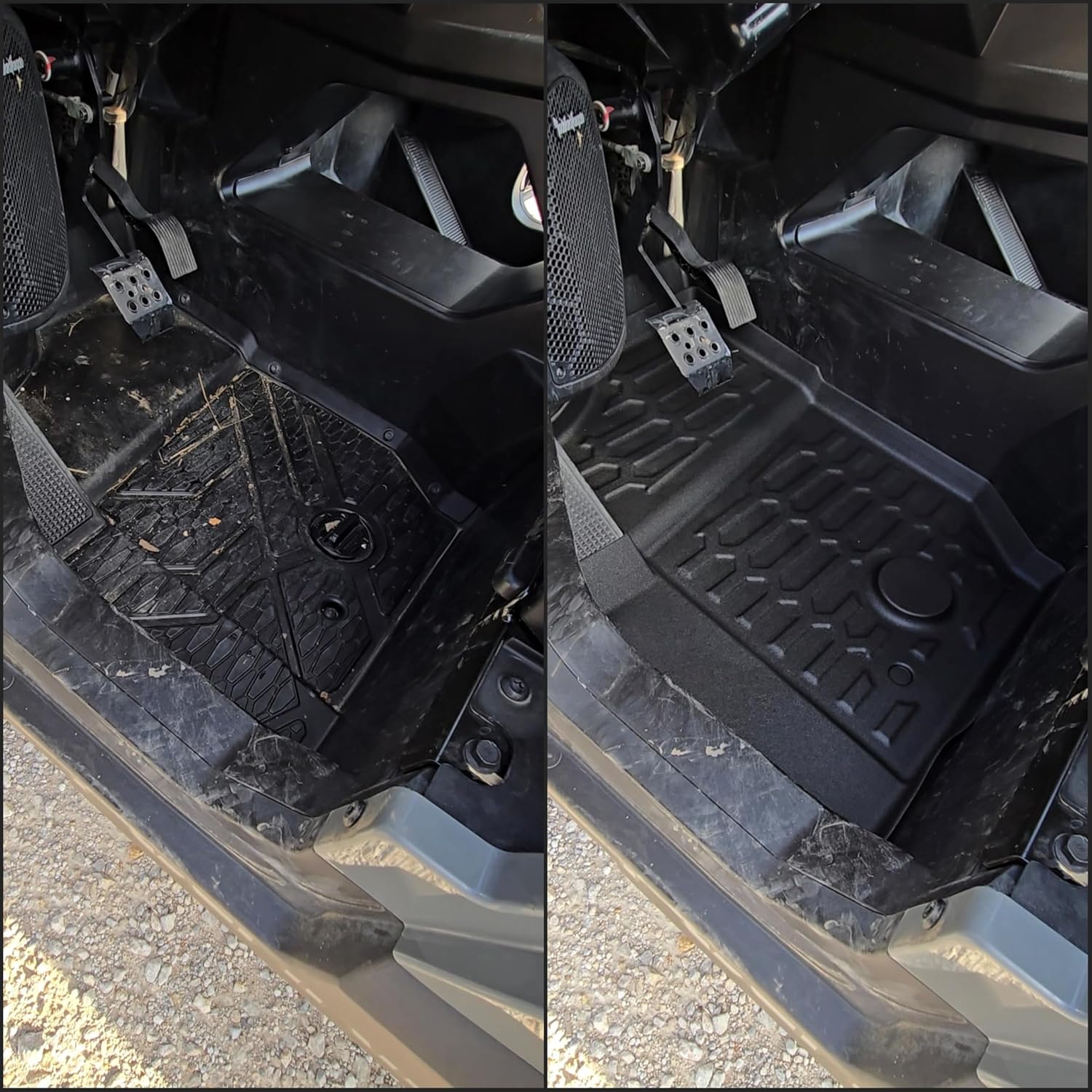 Front Floor Mat Set for Polaris General 1000 / General XP 1000 2016-2024