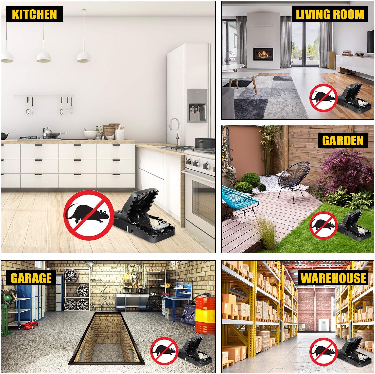 Buy Mouse Trap Small Rat Traps That Work Best Humane Mouse Snap Traps No See Kill Mice Traps Mouse Killer With Detachable Bait Cup Safe And Effective Mouse Catcher For Home House