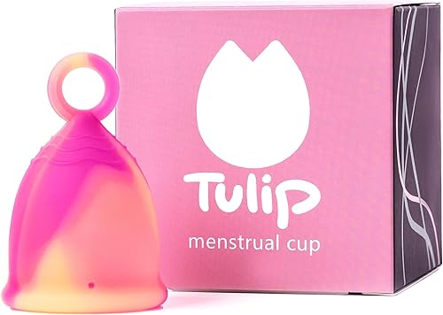 Miniatura 1 de Copa menstrual con anillo de fácil extracción - Alternativa sostenible de tampón y almohadilla - Protección suave y flexible sin fugas 12 horas 100%