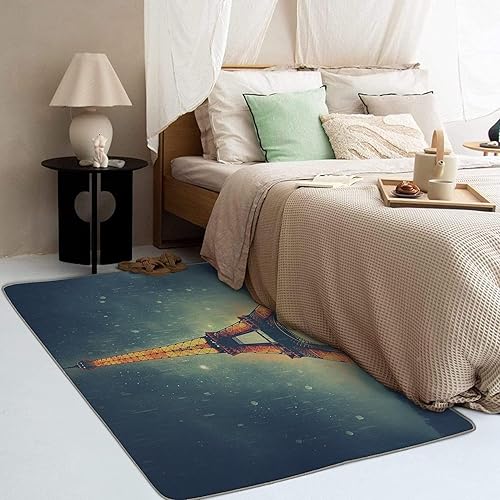 Miniatura 3 de Alfombra de la Torre Eiffel  Alfombra de la torre Eiffel y decoración del hogar  Alfombra París para entrada  Alfombra París para entrada  Alfombra