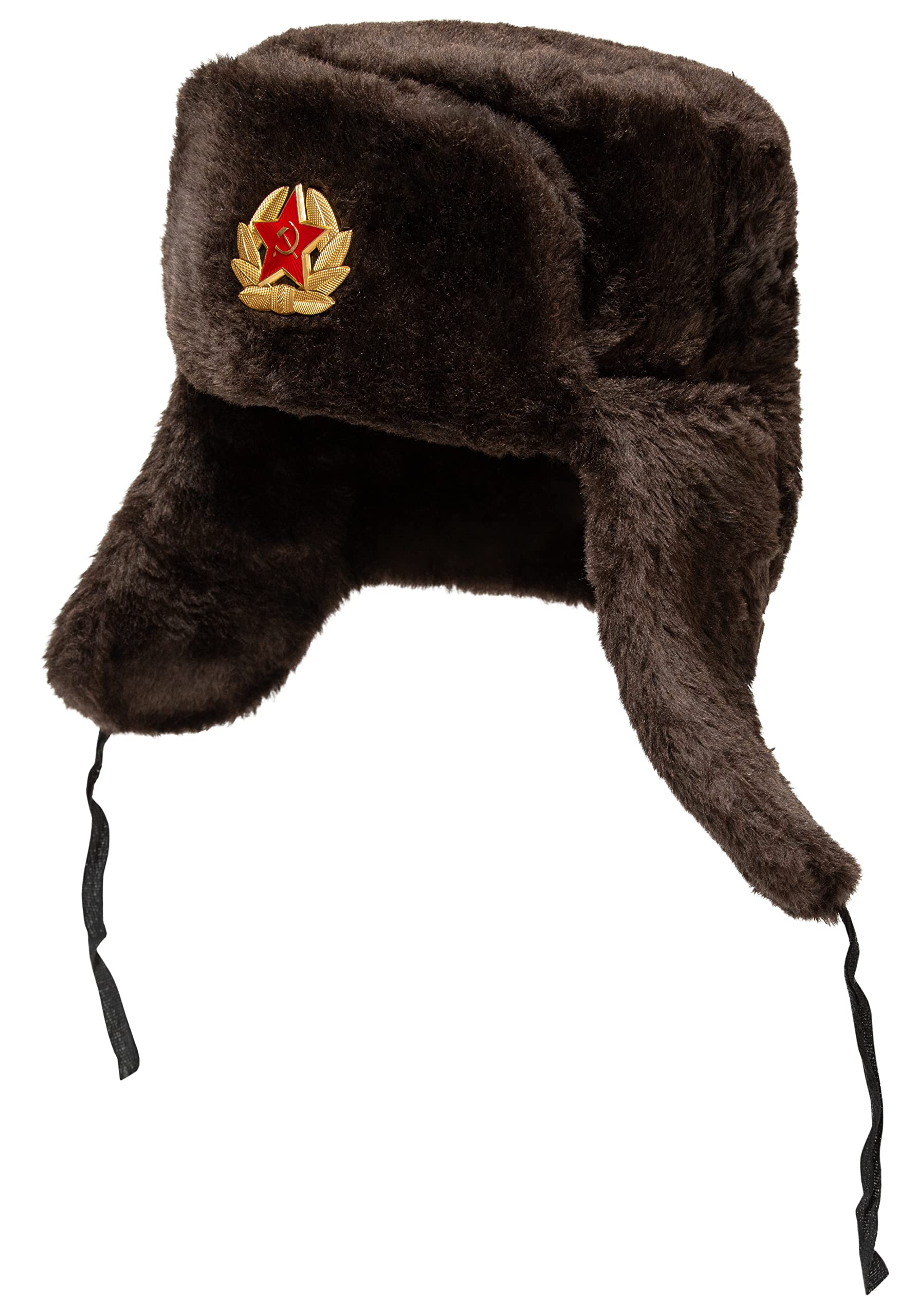 BELEON Russian Ushanka - Soviet Ushanka Men Communist Hat Winter
