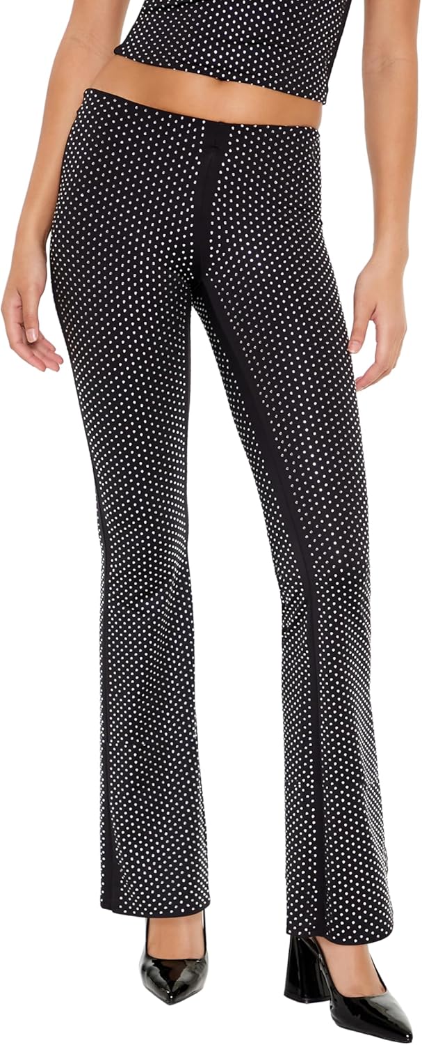 Forever 21 Womens Contour Sculpt Rhinestone Pants - Image 2