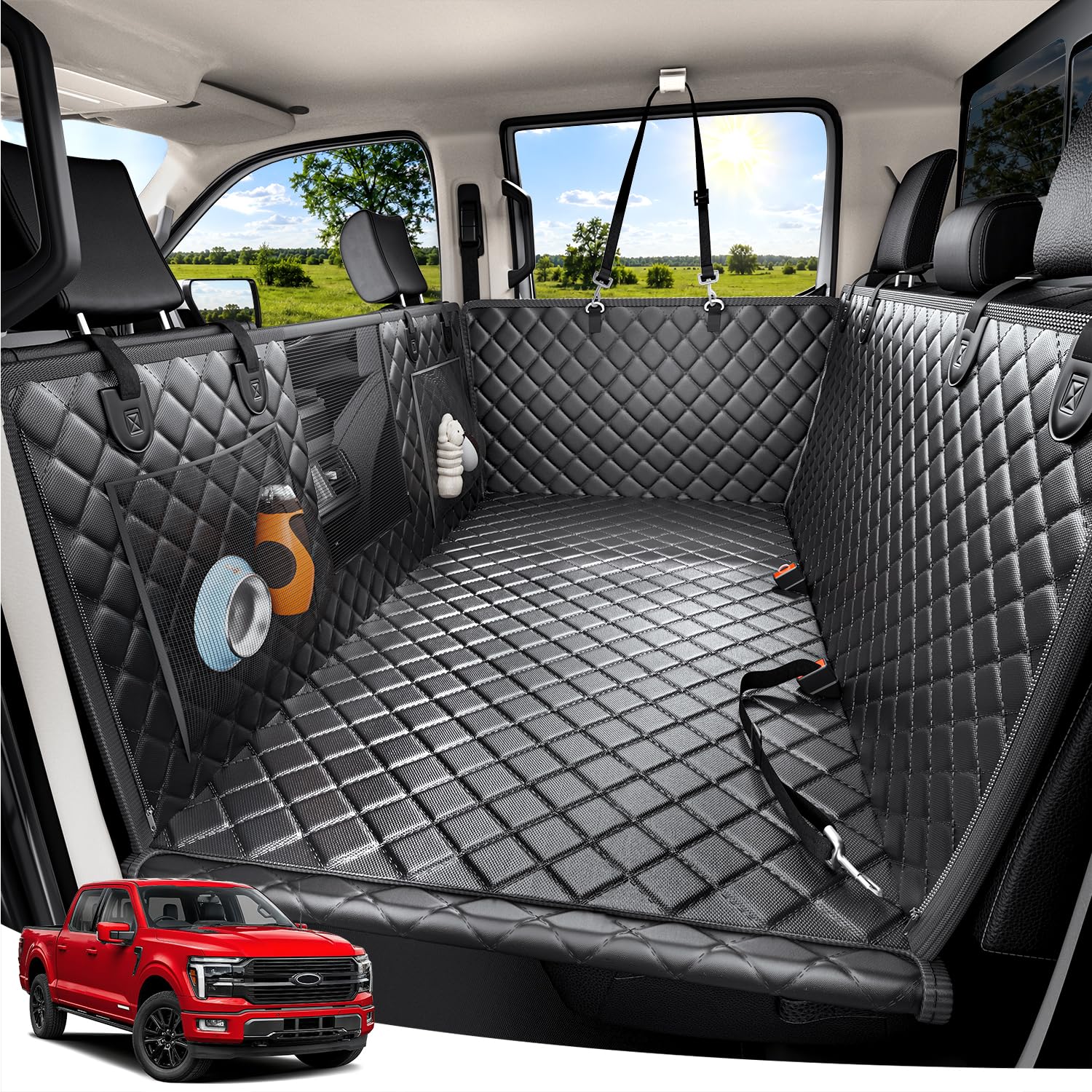 Zanch Hard Bottom Dog Seat Cover