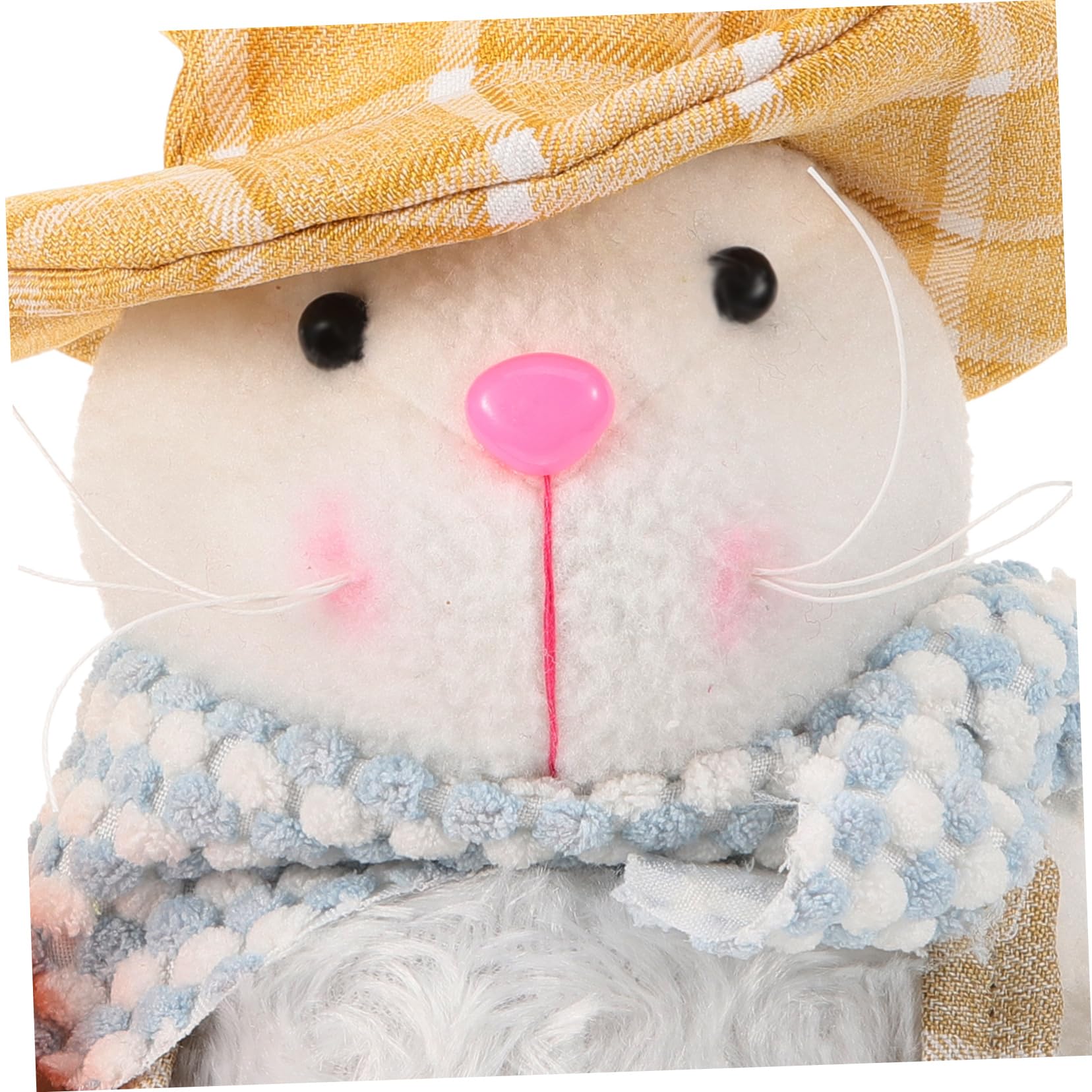 Amosfun Coniglio Pasquale Decorativo Peluche Statua Di Coniglio Carino Per Decorazioni Pasquali e Feste Primaverili Per Adulti Ornamentazione Da Tavolo Per Atmosfera Festiva