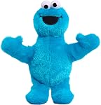 Sesame Street Friends 8-inch Cookie Monster Sustainable Plush Stuffed Animal
