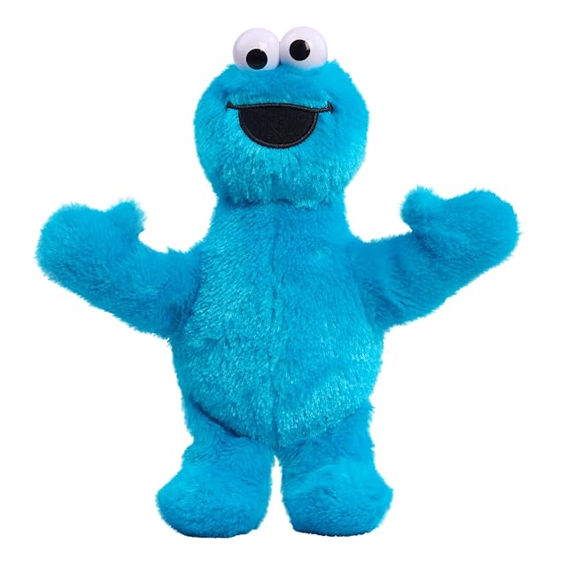 Peluche del Monstruo de Las Galletas de Amigos de Barrio Sésamo, de 20,3 cm, Relleno Reciclado