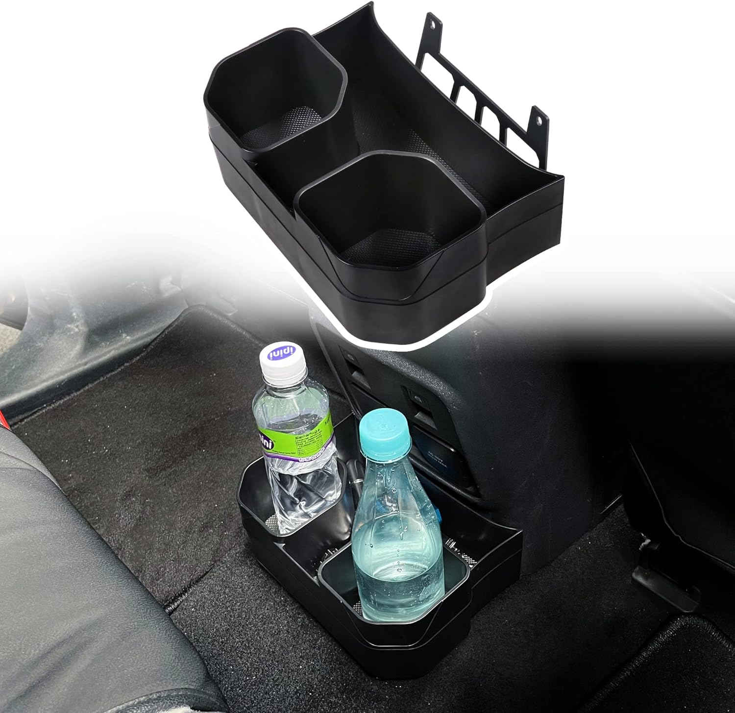 Sukemichi Rear Seat Dual Cup Holder for Ford Bronco 4 Door