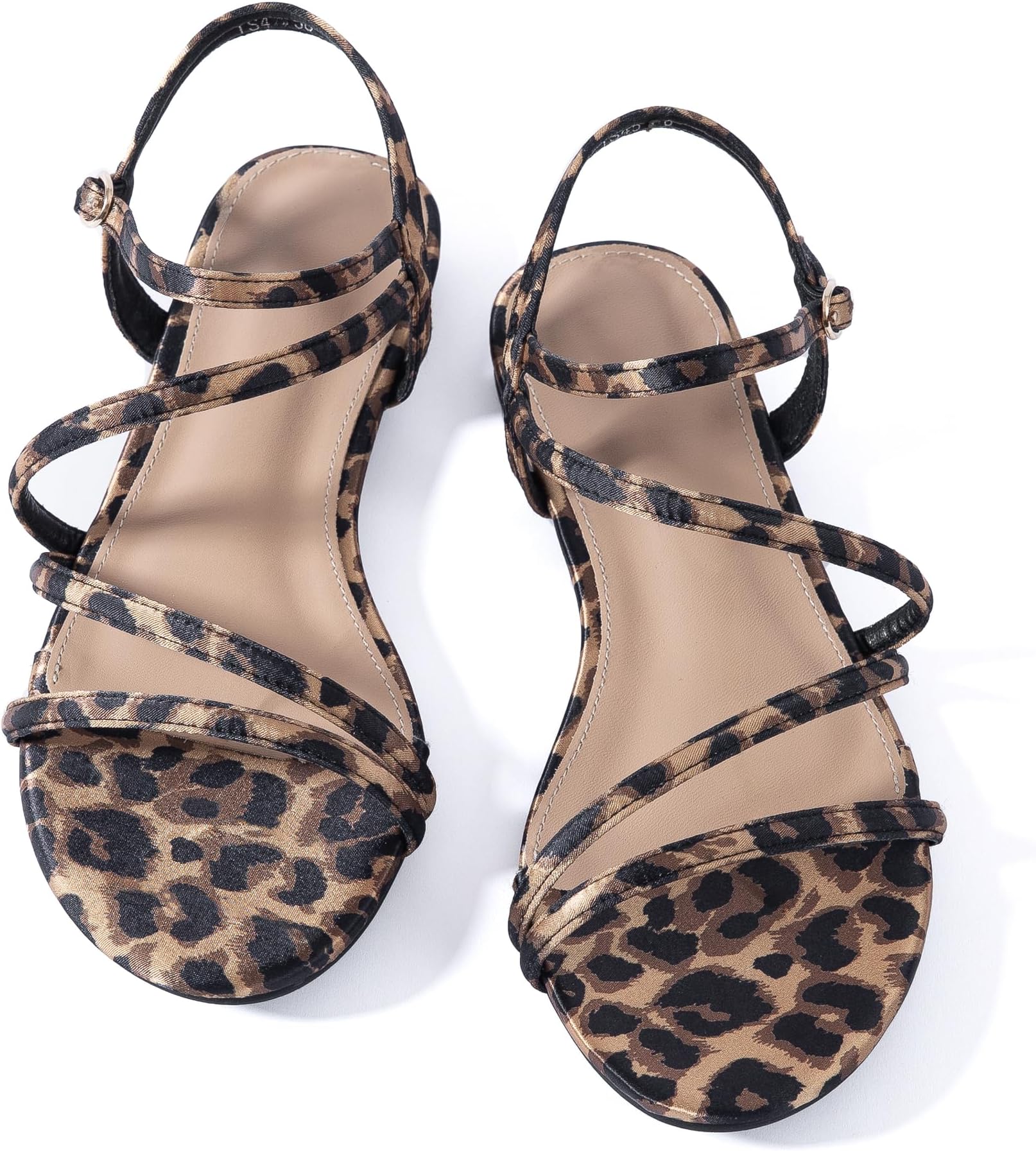 Women Flat Sandals Dressy Strappy Gladiator Summer Ankle Strap Nude Open Toe Comfortable Wedding Casual Leather Ladies Party Trendy Vacation