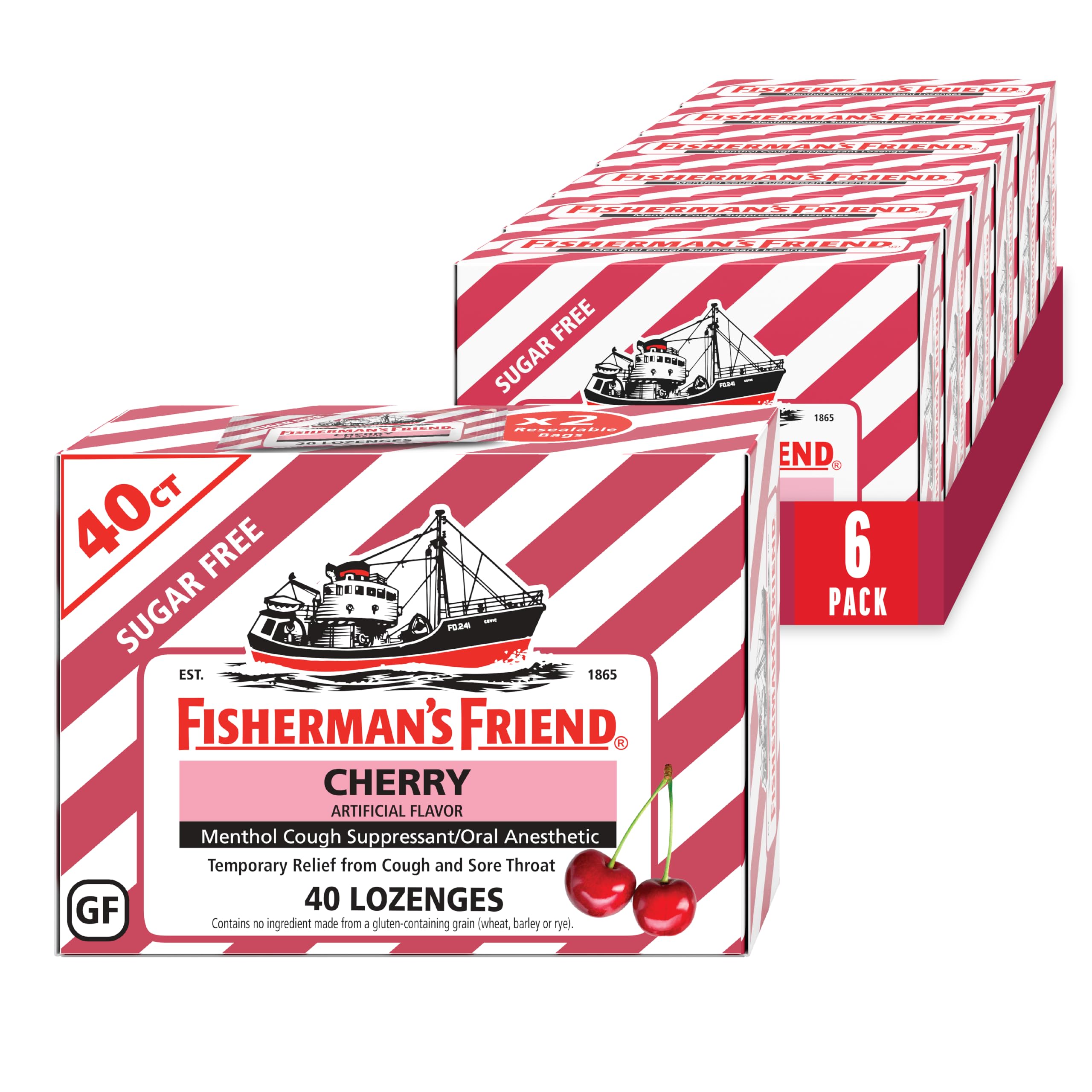 Fisherman's Friend Sugar Free Cherry