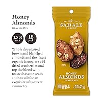 Vista 54 de Sahale Snacks - Mezcla glaseada de pacanas al ron y bananas, 4 onzas (paquete de 6)