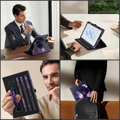Miniatura 8 de MoKo Funda compatible con la nueva tablet Tienda Kindle Fire HD 10 y 10 Plus (1311 generación, versión 20232021) de 10.1 pulgadas, funda ligera de